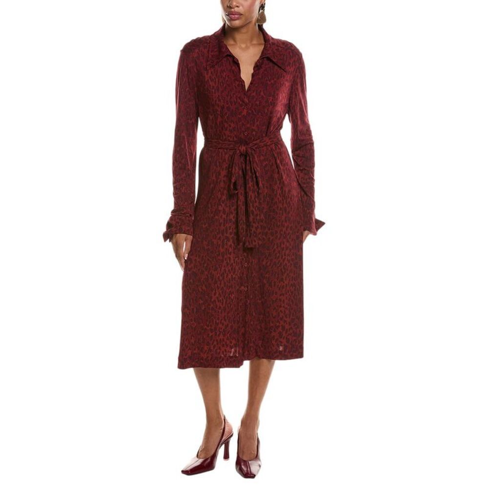 Diane Von Furstenberg Womens  Diane Shirtdress, Green